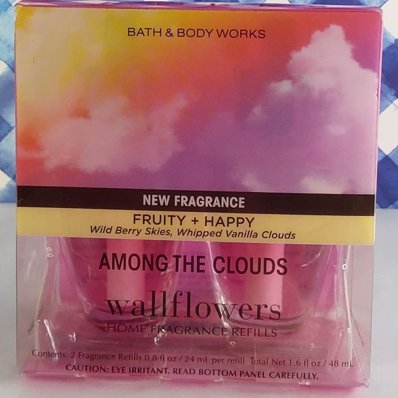 BATH & BODY WORKS WALLFLOWERS PLUG-IN REFILLS 'AMONG THE CLOUDS' 2-PACK - Picture 9 of 16